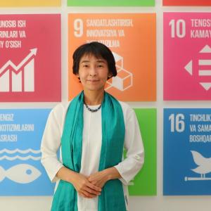 Akiko Fujii,  UNDP Resident Representative in Uzbekistan